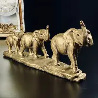 404-001 Статуэтка "Семья слонов"выс.17см,длин.43, шир.12см в под.уп.(х6)Полистоун